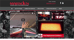 Desktop Screenshot of marsdeninc.com